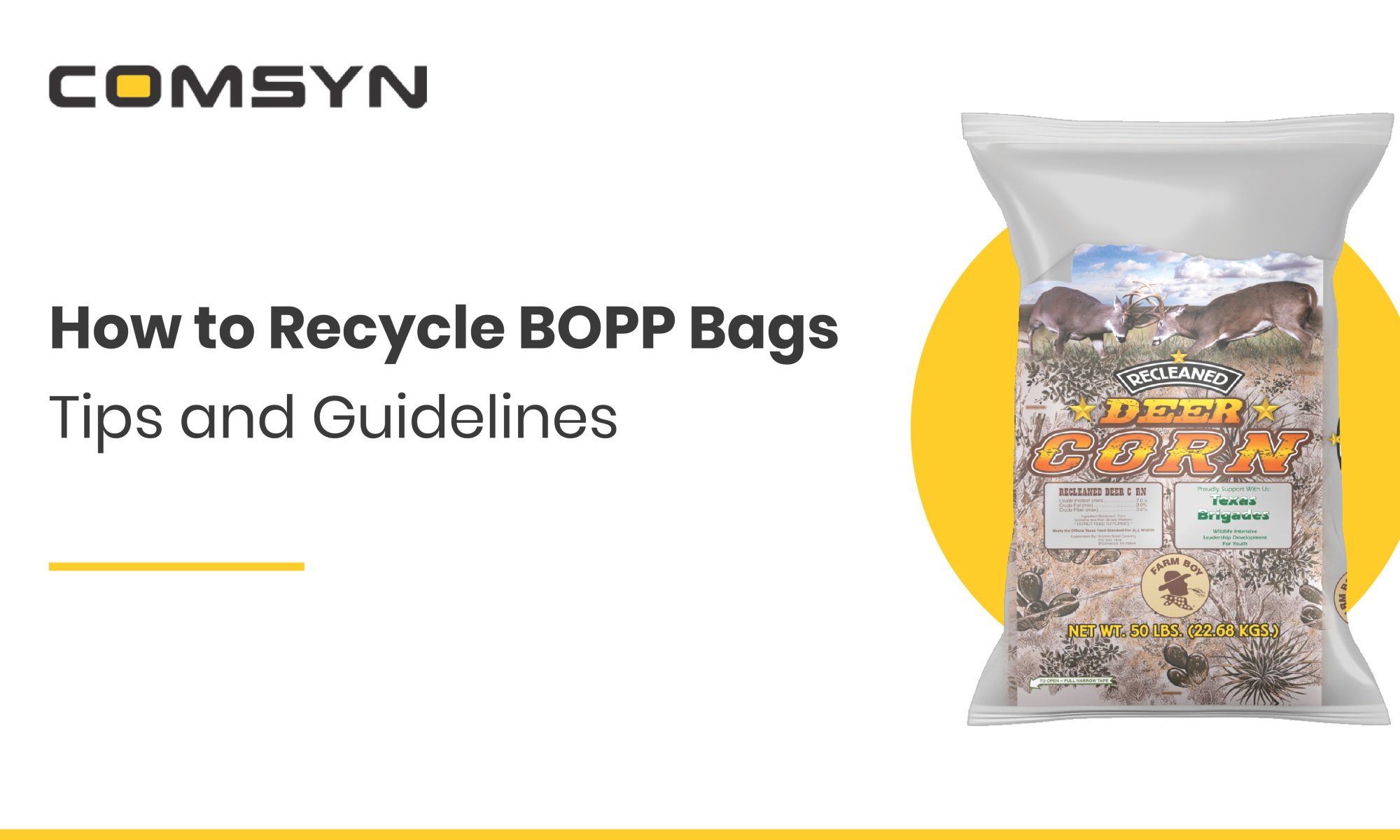 Recycle BOPP bags