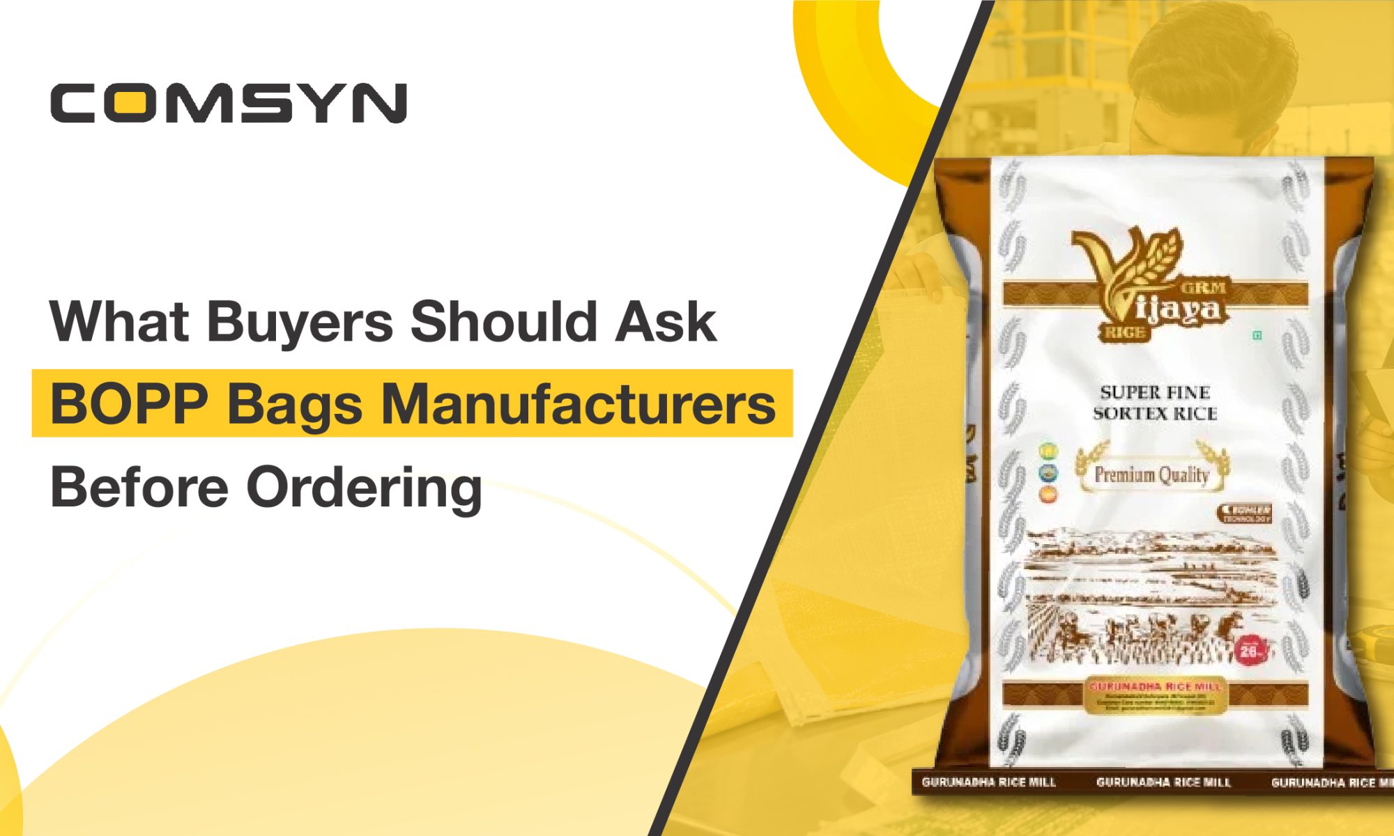 BOPP Bags Manufacturer